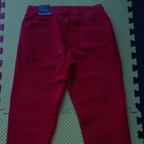 NEW "Thrill" Fleece Lined Reinforced Knee Drawstring Jogger Sweatpants - Picture 3 of 4